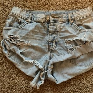 One tea spoon shorts.